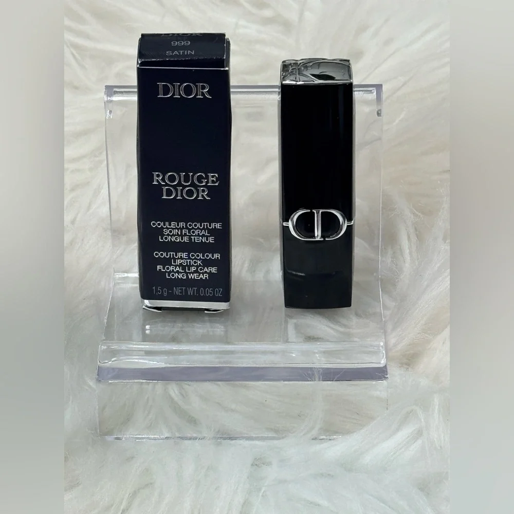 Dior Rouge Lipstick Mini  -Red Satin Finish